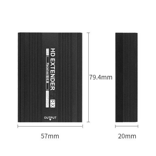 Measy ET1815 HDMI Extender Transmitter and Receiver Converter, Transmission Distance: 150m, Plug:AU by Measy