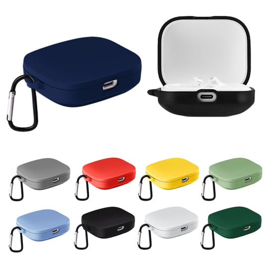 For Xiaomi Redmi Buds 5 Shockproof TPU Earphone Protective Case with Hook(Midnight Blue) by buy2fix