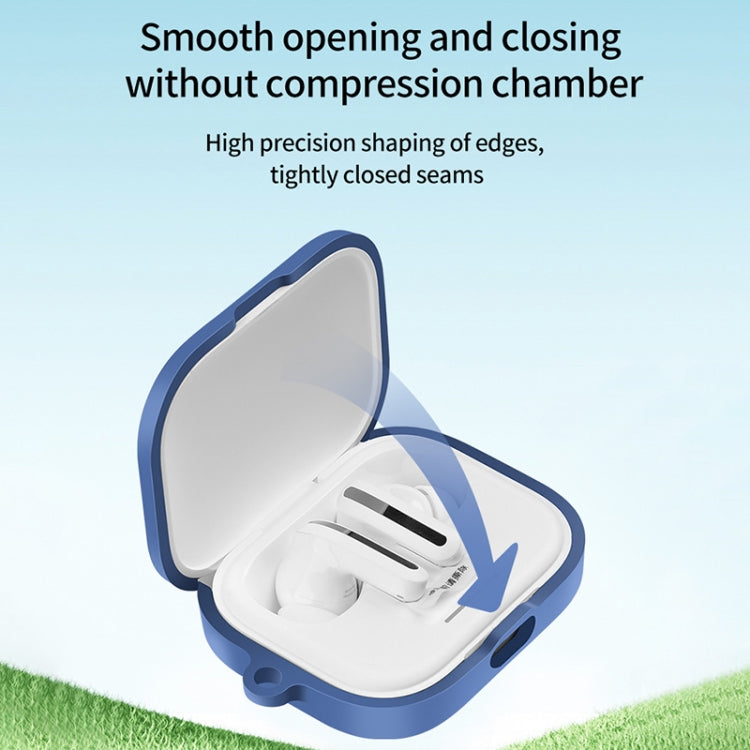 For Xiaomi Redmi Buds 5 Shockproof TPU Earphone Protective Case with Hook(White) by buy2fix