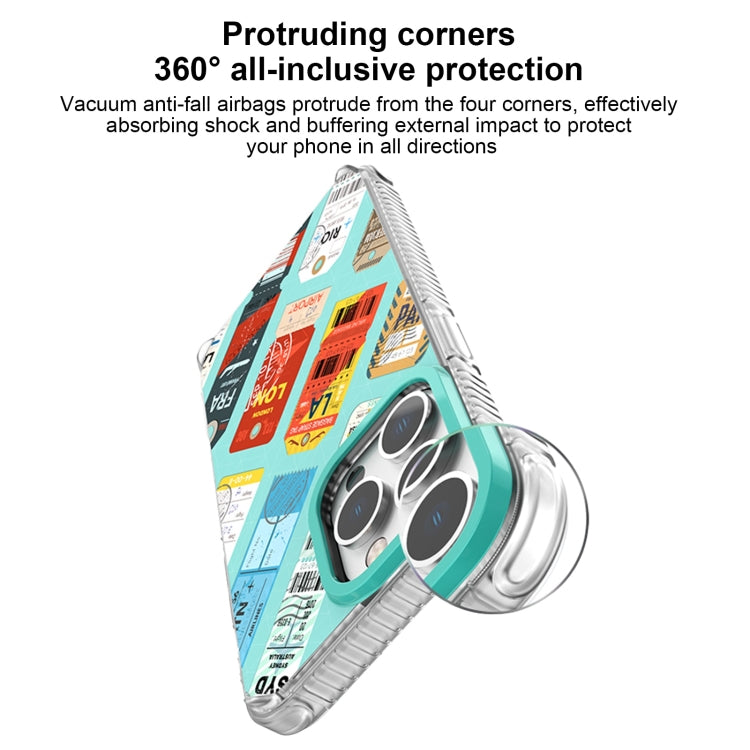 For iPhone 15 Pro Max Mutural Fusion Series Phone Case(Tiffany Blue) by Mutural