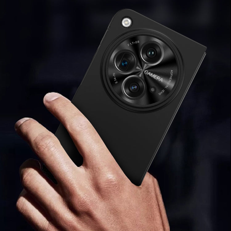 For OPPO Find N3 / OnePlus Open GKK Ultra-thin Full Coverage Phone Flip Case(Black) - OPPO Cases by GKK | Online Shopping UK | buy2fix