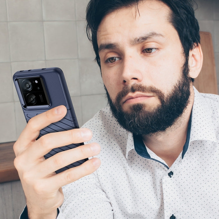 For Xiaomi Redmi K60 Ultra Thunderbolt Shockproof Soft TPU Phone Case(Blue) by buy2fix