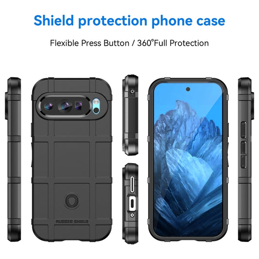 For Google Pixel 9 Full Coverage Shockproof TPU Phone Case(Black) by buy2fix