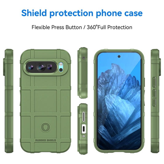 For Google Pixel 9 Full Coverage Shockproof TPU Phone Case(Green) by buy2fix