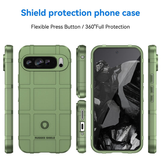 For Google Pixel 9 Pro Full Coverage Shockproof TPU Phone Case(Green) by buy2fix