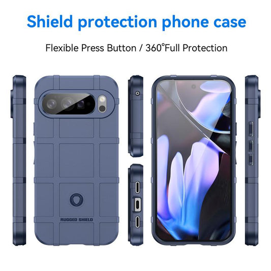 For Google Pixel 10 Pro XL Full Coverage Shockproof TPU Phone Case(Blue) - Google Cases by buy2fix | Online Shopping UK | buy2fix