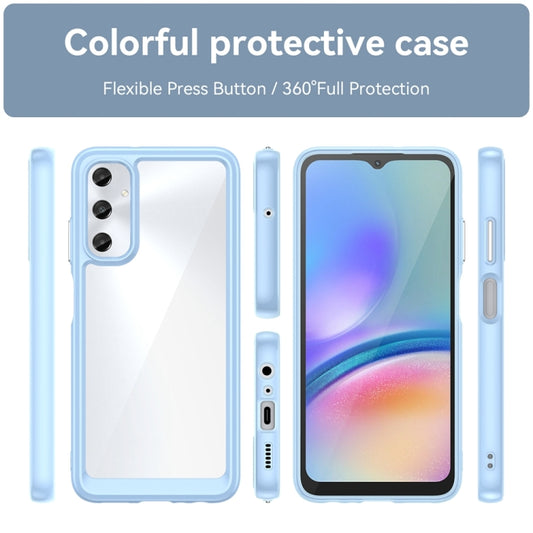 For Samsung Galaxy M14 4G Colorful Series Acrylic Hybrid TPU Phone Case(Blue) by buy2fix