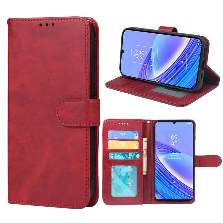 For TCL 50 SE Leather Phone Case(Red) - TCL by buy2fix | Online Shopping UK | buy2fix