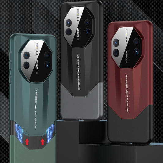 For Huawei Mate 50 Pro GKK Imitation Ultimate Design All-inclusive Shockproof Phone Case(Green) by GKK