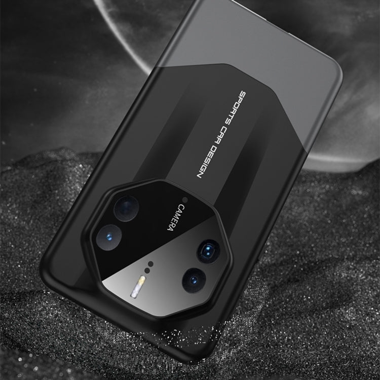 For Huawei Mate 50 Pro GKK Imitation Ultimate Design All-inclusive Shockproof Phone Case(Balck) by GKK