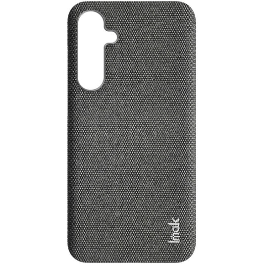 For Samsung Galaxy S23 FE 5G imak Ruiyi Series Cloth Texture PU + PC Phone Case(Dark Grey) by imak