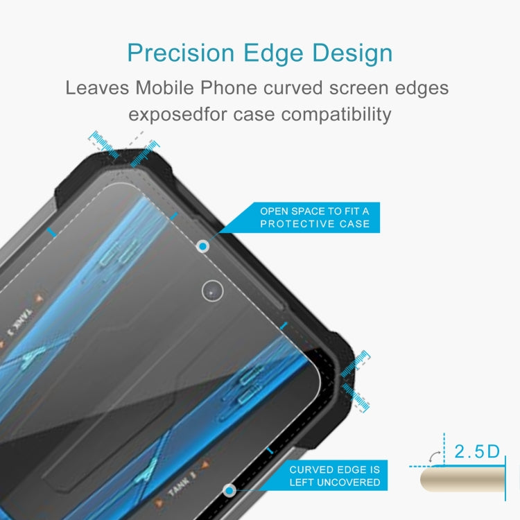For Unihertz Tank 3 Pro 8849 50pcs 0.26mm 9H 2.5D Tempered Glass Film - Others by buy2fix | Online Shopping UK | buy2fix