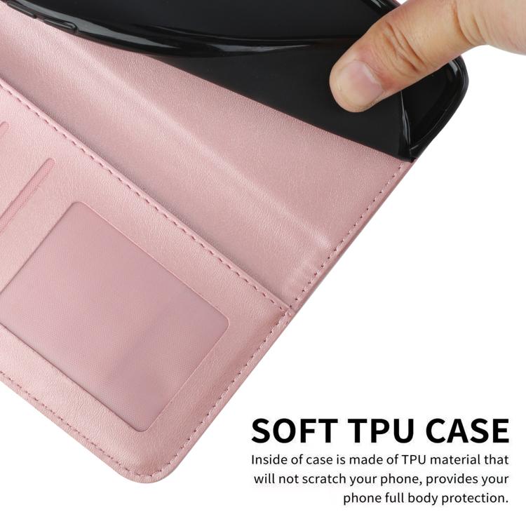 For Google Pixel 10 Pro XL Stitching Calf Texture Buckle Leather Phone Case(Pink) - Google Cases by buy2fix | Online Shopping UK | buy2fix