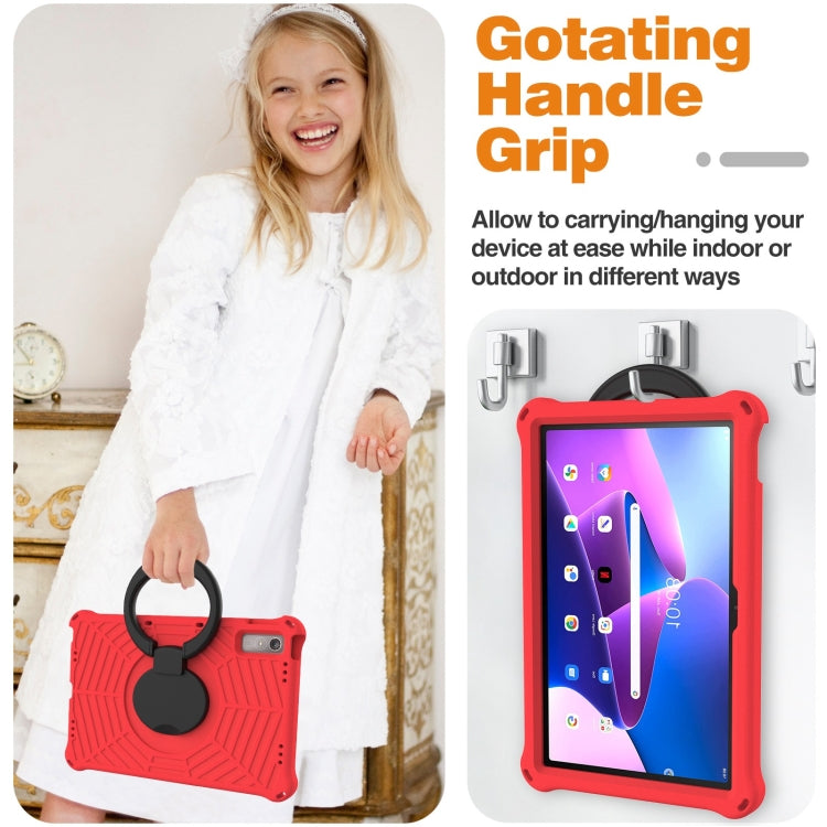 For Lenovo Tab P11 Gen2/P11 Pro/Pad Pro Spider King Silicone Protective Tablet Case(Red) - Lenovo by buy2fix | Online Shopping UK | buy2fix