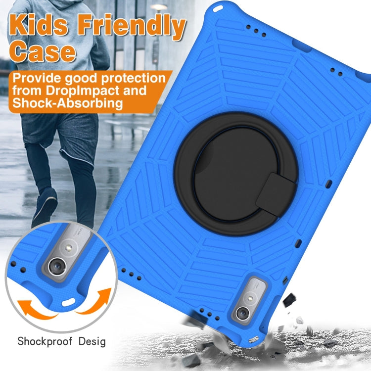 For Lenovo Tab P11 Gen2/P11 Pro/Pad Pro Spider King Silicone Protective Tablet Case(Blue) - Lenovo by buy2fix | Online Shopping UK | buy2fix