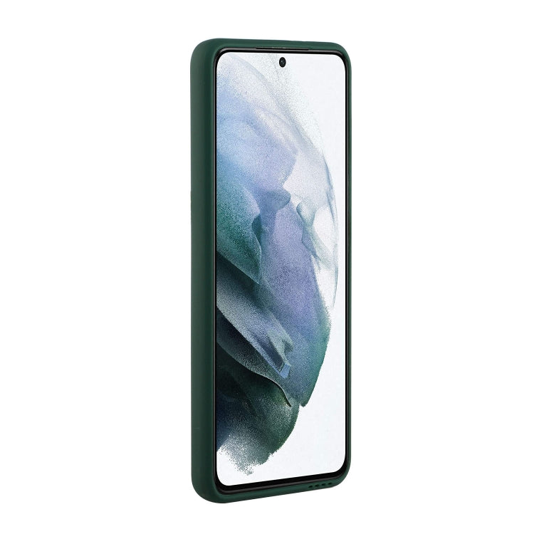 For Samsung Galaxy S24+ / S25+ Card Slot Design Shockproof TPU Phone Case(Dark Green) - Galaxy S24+ 5G Cases by buy2fix | Online Shopping UK | buy2fix