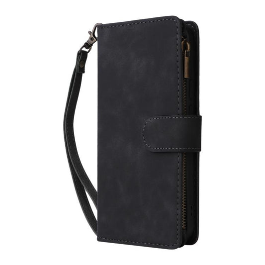 For Google Pixel 10 / 10 Pro Multifunctional Multi-Card Wallet Phone Leather Case(Black) - Google Cases by buy2fix | Online Shopping UK | buy2fix