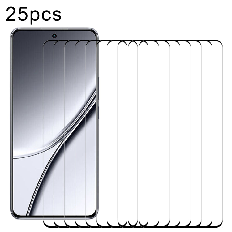 For Realme GT5 Pro 25pcs 3D Curved Edge Full Screen Tempered Glass Film - Realme Tempered Glass by buy2fix | Online Shopping UK | buy2fix