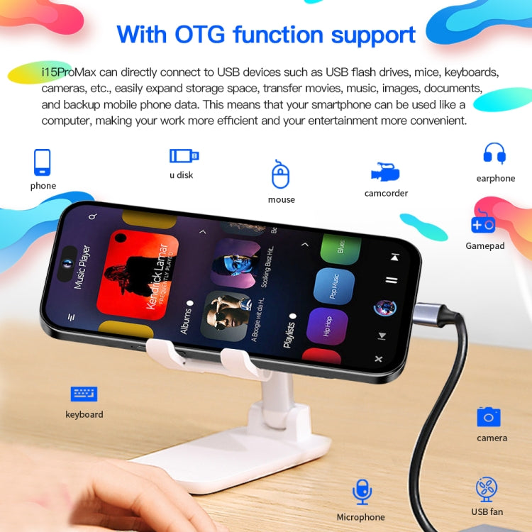 i15ProMax / U18, 3GB+32GB, 6.53 inch Face Identification Android 8.1 MTK6737 Quad Core, Network: 4G, OTG, Dual SIM(Blue) - by buy2fix | Online Shopping UK | buy2fix