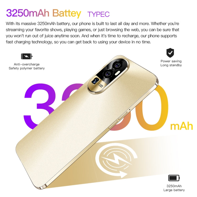 Reno10Pro+ / U22, 3GB+32GB, 6.53 inch Screen, Face Identification, Android 8.1 MTK6737 Quad Core, Network: 4G, OTG, Dual SIM(Purple) - by buy2fix | Online Shopping UK | buy2fix
