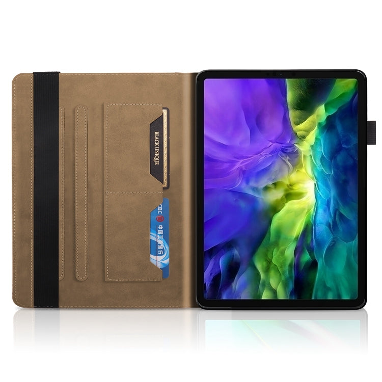 For iPad Pro 12.9 2022 / 2021 / 2020 Life Tree Series Horizontal Flip Leather Tablet Case(Brown) - iPad Pro 12.9 (2022/2021) Cases by buy2fix | Online Shopping UK | buy2fix