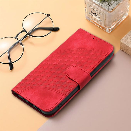 For OnePlus 12 Elephant Head Embossed Phone Leather Case with Lanyard(Red) by buy2fix