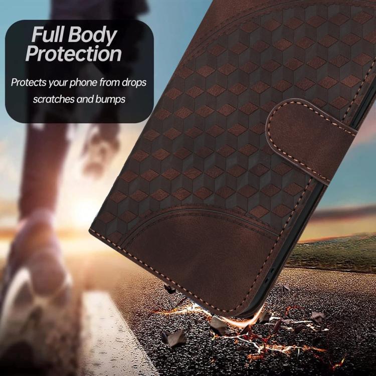 For Google Pixel 10 Pro XL Elephant Head Embossed Phone Leather Case with Lanyard(Coffee) - Google Cases by buy2fix | Online Shopping UK | buy2fix