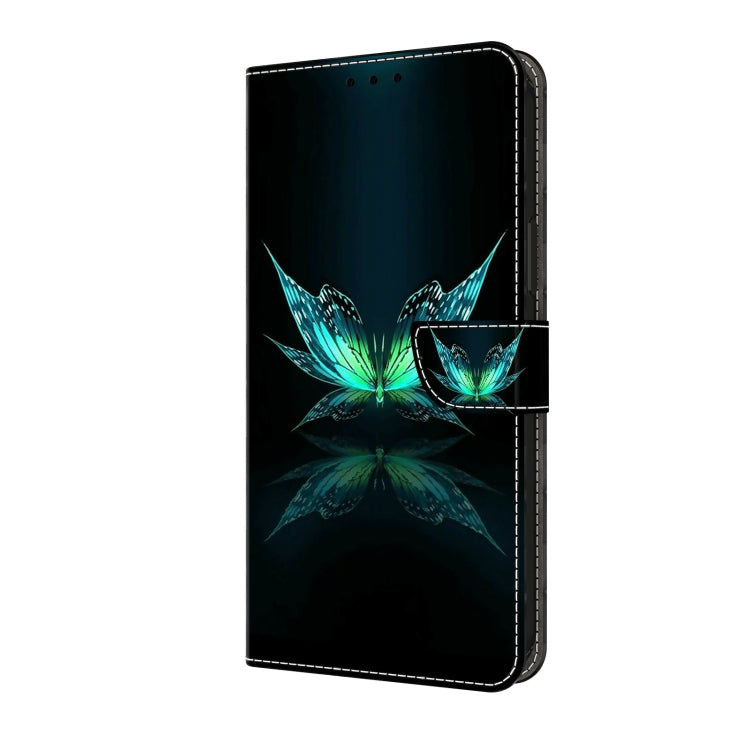 For Xiaomi Redmi K70E Crystal 3D Shockproof Protective Leather Phone Case(Reflection Dutterfly) - Xiaomi Cases by buy2fix | Online Shopping UK | buy2fix