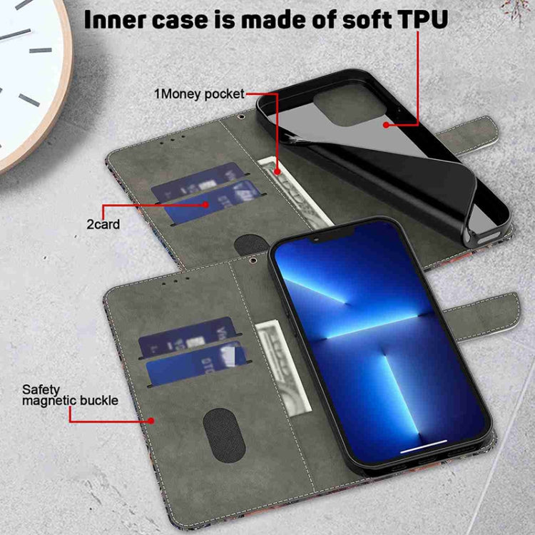 For Xiaomi Redmi K70E Crystal 3D Shockproof Protective Leather Phone Case(Reflection Dutterfly) - Xiaomi Cases by buy2fix | Online Shopping UK | buy2fix