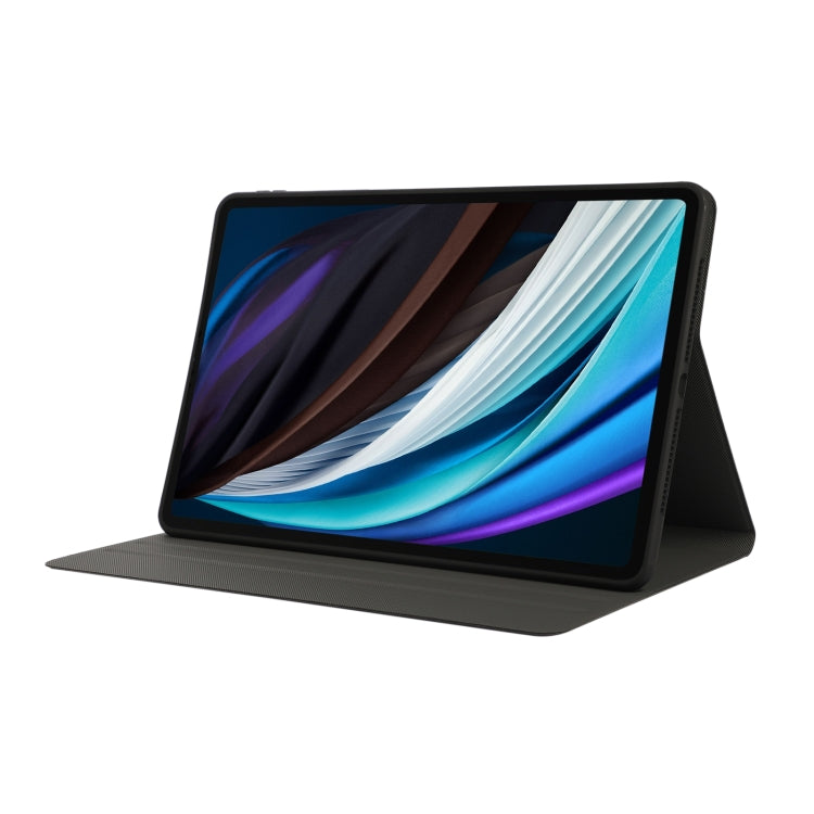 For Lenovo Tab M11 / Xiaoxin Pad 11 2024 Voltage Elastic Texture Flip Tablet Leather Case(Purple) by buy2fix