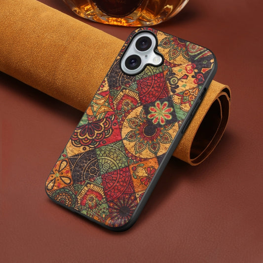 For iPhone 16 Plus Four Seasons Flower Language Series TPU Phone Case(Autumn Yellow) by buy2fix