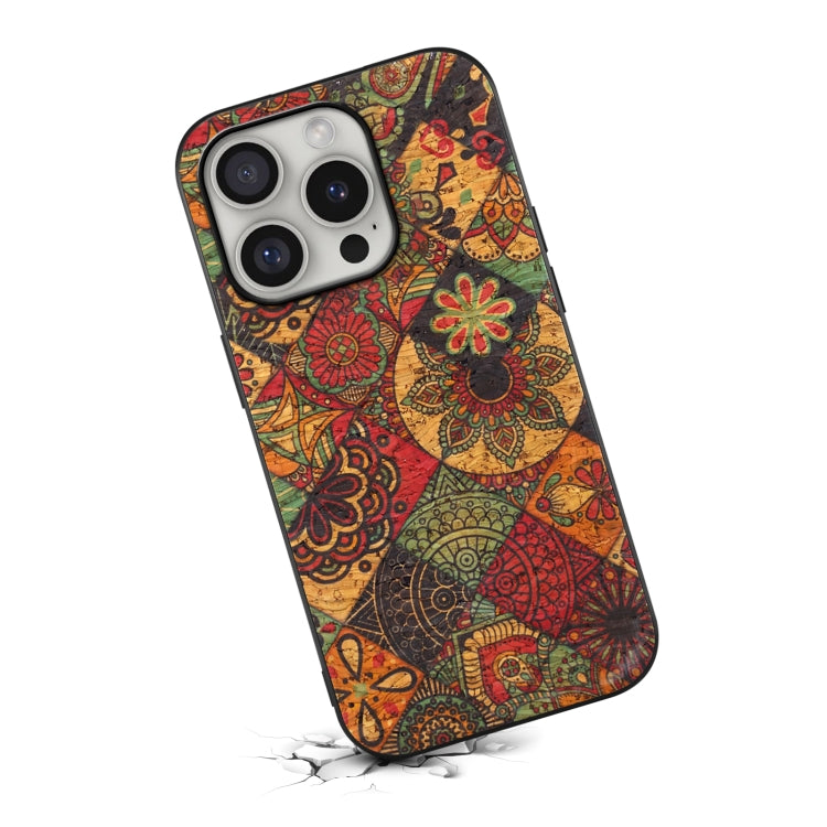 For iPhone 16 Pro Four Seasons Flower Language Series TPU Phone Case(Autumn Yellow) by buy2fix