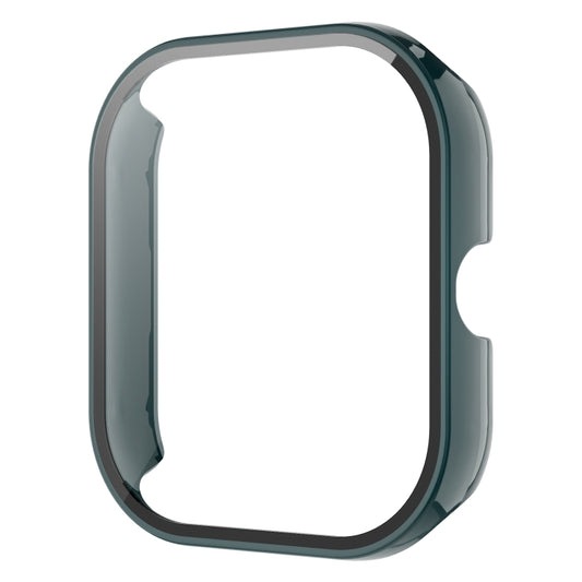 For Redmi Watch 4 PC + Tempered Glass Integrated Watch Protective Case(Pine Green) by buy2fix