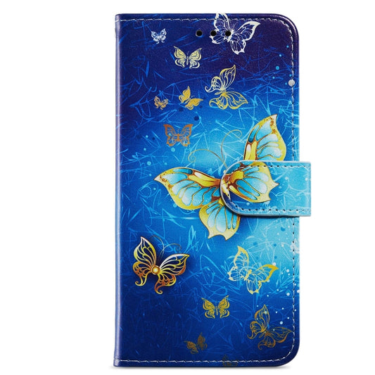 For Blackview A53 Pro Painted Pattern Horizontal Flip Leather Phone Case(Butterfly) by buy2fix