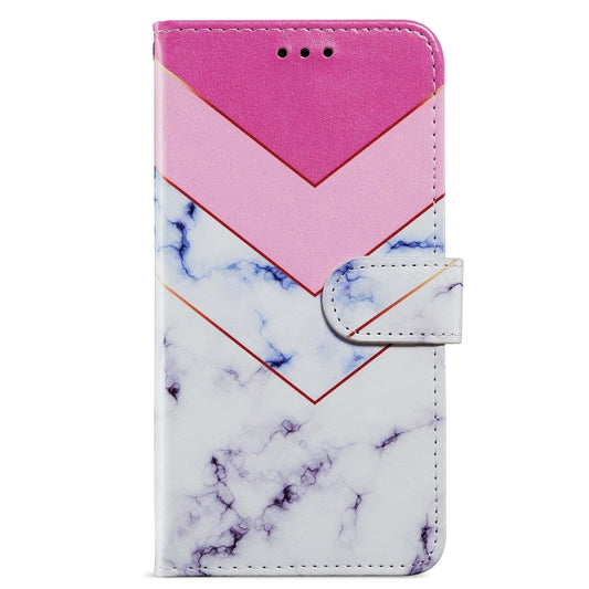 For Blackview A53 Pro Painted Pattern Horizontal Flip Leather Phone Case(Smoke Marble) by buy2fix
