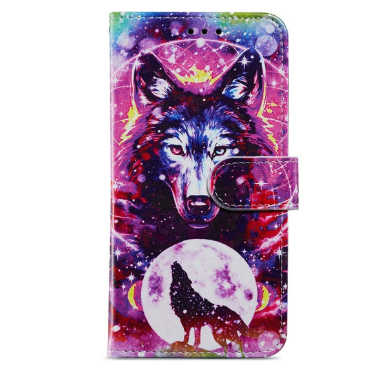 For Blackview A55 Pro Painted Pattern Horizontal Flip Leather Phone Case(Wolf Totem) by buy2fix