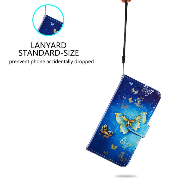 For Ulefone Note 14 Painted Pattern Horizontal Flip Leather Phone Case(Butterfly) by buy2fix