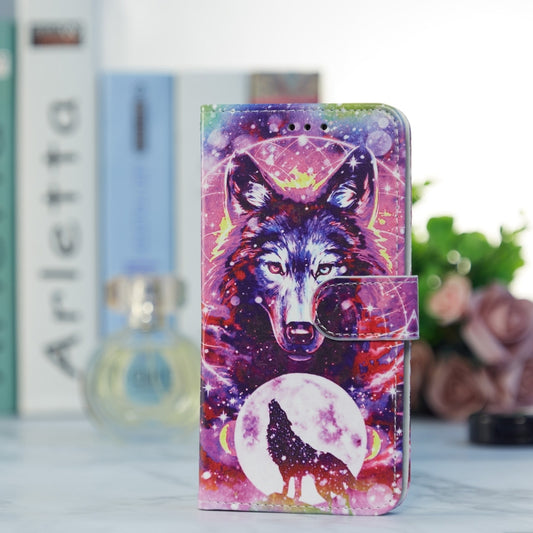 For Ulefone Note 14 Painted Pattern Horizontal Flip Leather Phone Case(Wolf Totem) by buy2fix