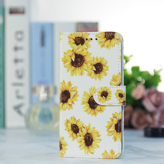 For Ulefone Note 14 Painted Pattern Horizontal Flip Leather Phone Case(Sunflower) by buy2fix