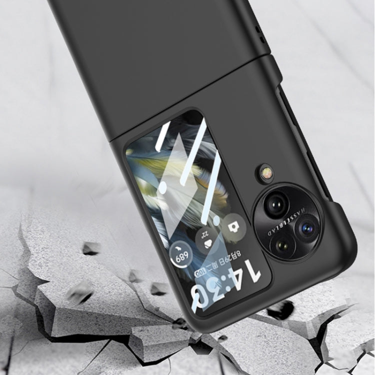 For OPPO Find N3 Flip GKK Integrated Ultra-thin Full Coverage Protective Phone Case(Purple) by GKK