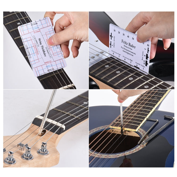 Guitar Cleaning And Maintenance Tool Set - Guitar Tuner Accessories by buy2fix | Online Shopping UK | buy2fix