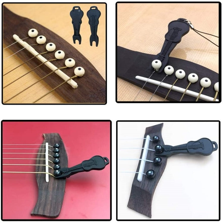 50 in 1 Guitar Pegs Set - Guitar Tuner Accessories by buy2fix | Online Shopping UK | buy2fix
