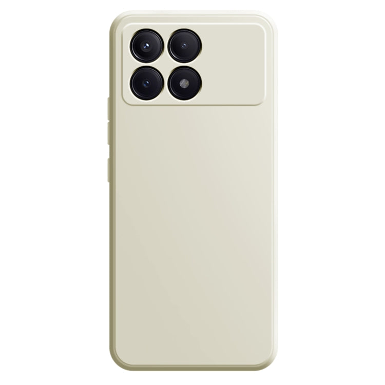 For Xiaomi Redmi K70E Imitation Liquid Silicone Phone Case(White) - Xiaomi Cases by buy2fix | Online Shopping UK | buy2fix
