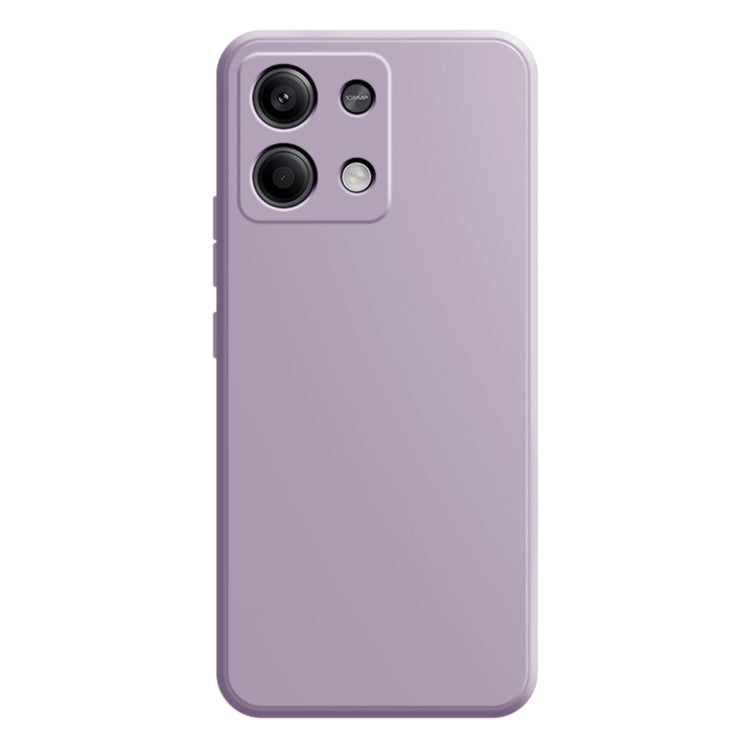 For Xiaomi Redmi Note 13 5G Imitation Liquid Silicone Phone Case(Light Purple) - Xiaomi Cases by buy2fix | Online Shopping UK | buy2fix