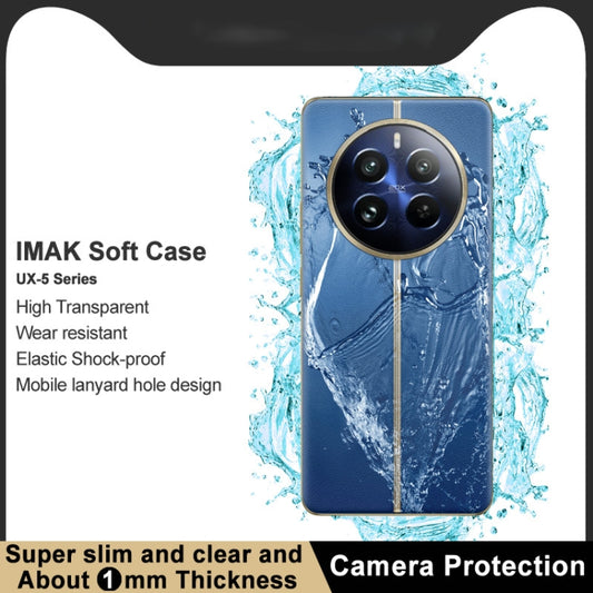 For Realme 12 Pro 5G/12 Pro+ 5G imak UX-5 Series Transparent Shockproof TPU Protective Case(Transparent) by imak