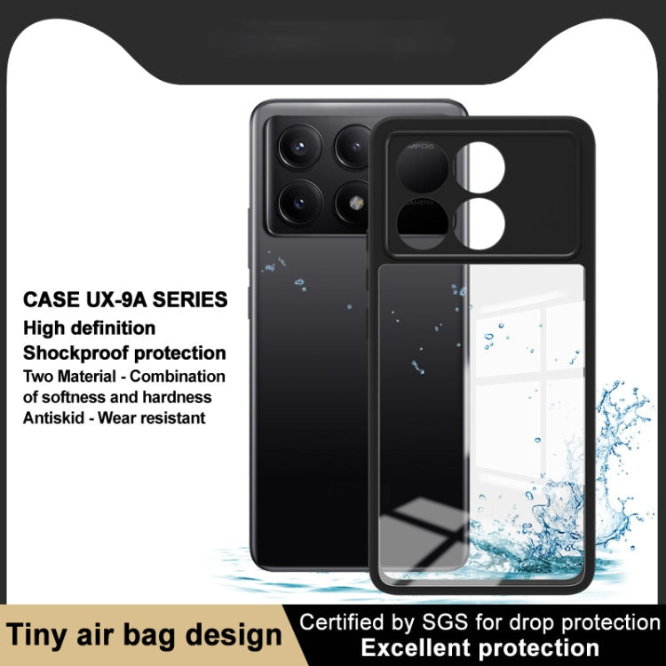 For Xiaomi Poco X6 Pro 5G/Redmi K70E 5G imak UX-9A Series Four-corner Airbag Shockproof Phone Case - Xiaomi Cases by imak | Online Shopping UK | buy2fix