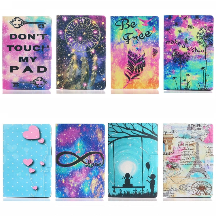 For Lenovo Tab M11/ Xiaoxin Pad 11 2024 Voltage Coloured Drawing Smart Leather Tablet Case(Lovers) by buy2fix