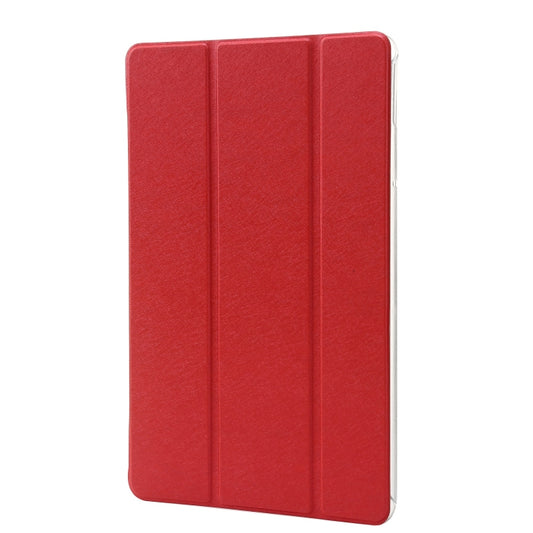 For Huawei MatePad Pro 11 2024 Silk Texture 3-Fold Leather Tablet Case(Red) by buy2fix