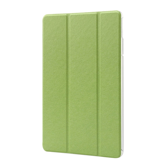 For Huawei MatePad Pro 11 2024 Silk Texture 3-Fold Leather Tablet Case(Green) by buy2fix