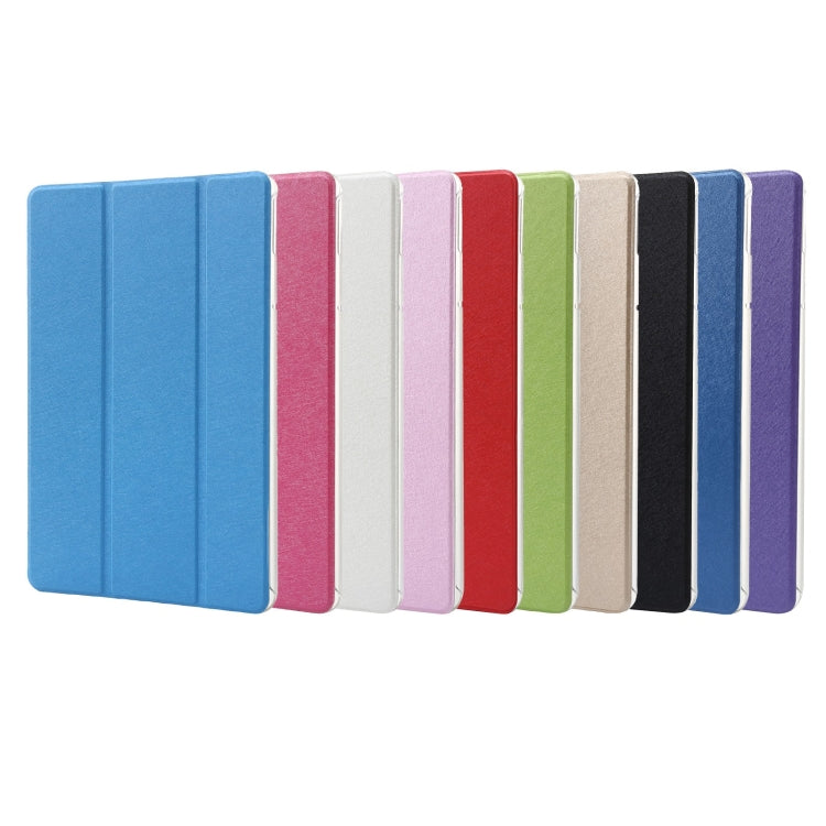 For Huawei MatePad Pro 11 2024 Silk Texture 3-Fold Leather Tablet Case(Red) by buy2fix